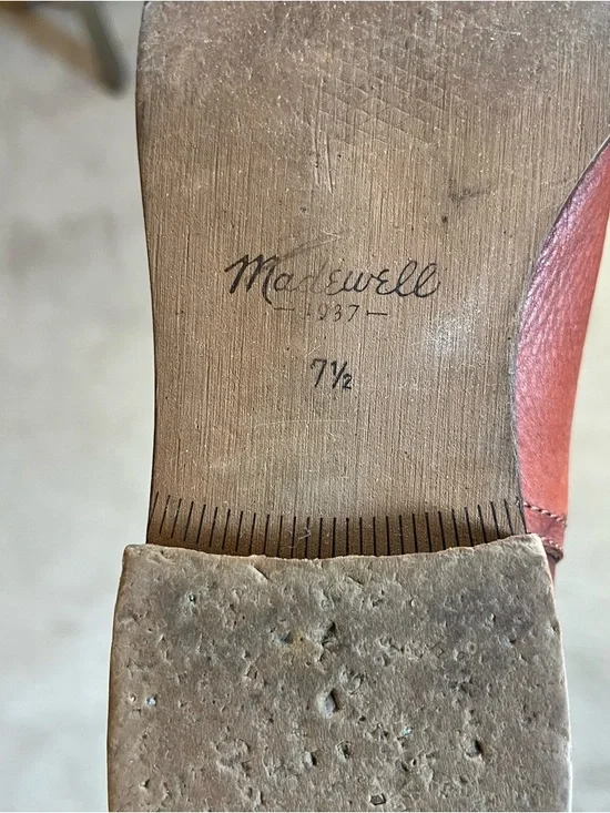 Madewell Tall Leather Equestrian Style Boots in Warm Chestnut - Picture 11 of 11